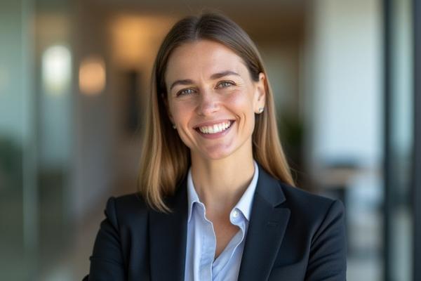 Portrait of Sarah Jenkins, Head of Operations